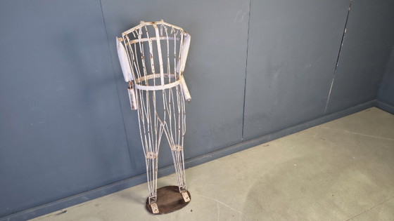 Image 1 of Vintage metal wire mannequin, 1930 