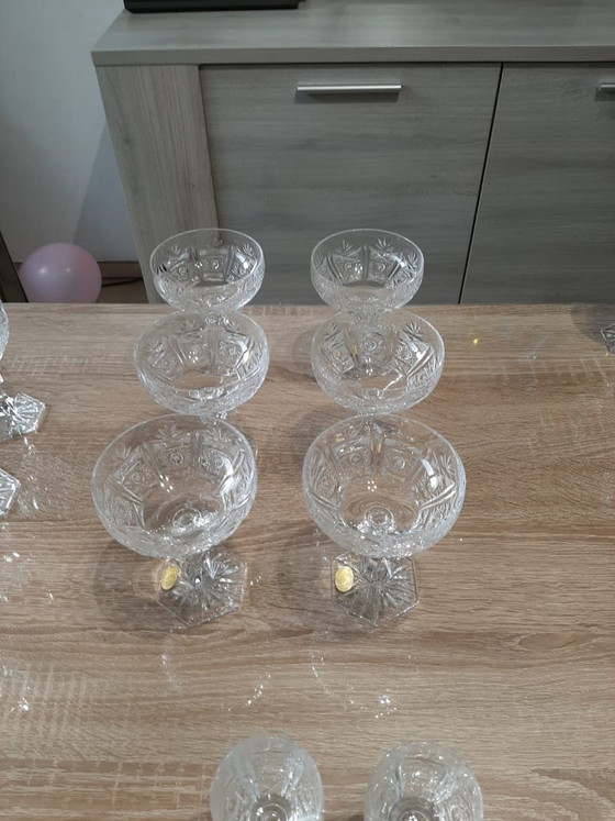 Image 1 of Service de table exclusif de 40 pièces en verre Riedel Austria vintage – cristal au plomb à 24 % (PbO)