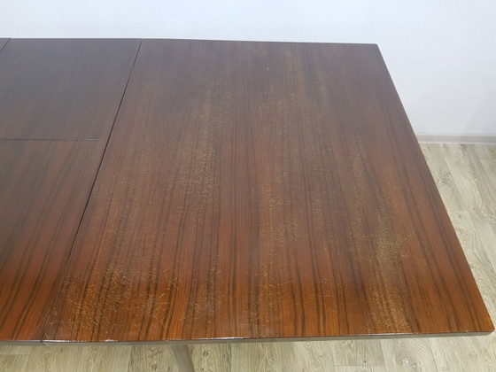 Table et Chaises Mid-Century, années 1960-1970, Ensemble de 7 – Salles à manger complètes (photo 12 of 30)
