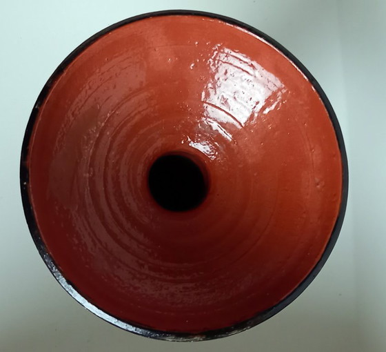 Image 1 of Pair of vintage Basque pottery – glazed ceramic – signed G. Defly (1950s)