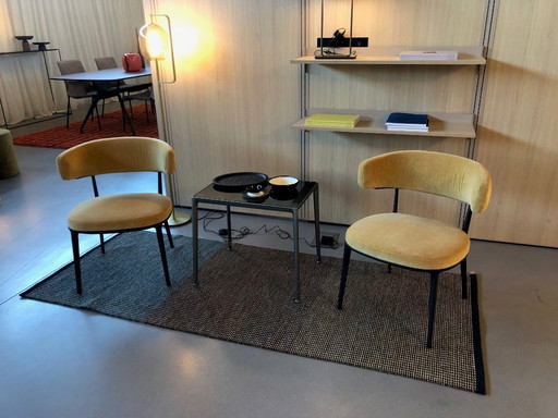 Set van 4 CARATOS loungestoelen - Maxalto