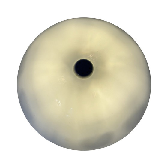 Image 1 of Pop Art / Space Age design - Mushroom lamp with white plexi shade and white metal base