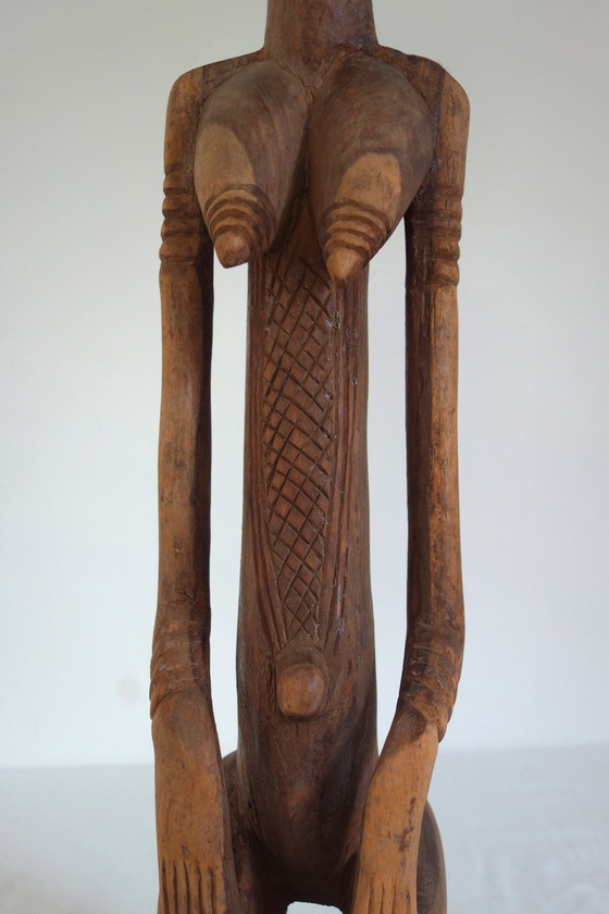 Image 1 of Statue d'Ancêtre Hermaphrodite Dogon Bombou-Toro (Mali)