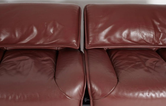 Image 1 of Cassina "Veranda" 3-seater leather sofa