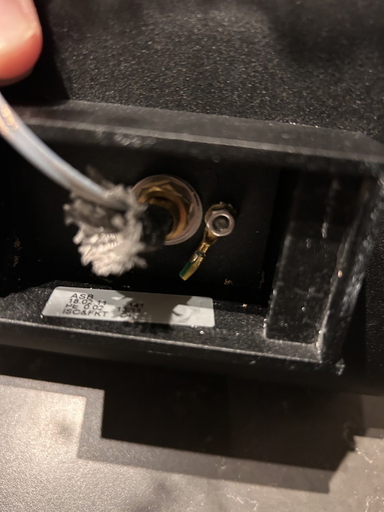 Image 1 of Lámpara de pared modular Deull Up/Down negra/dorada