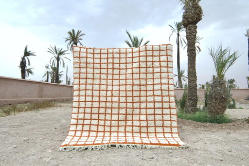 Alfombra Beni Ourain abstracta 3X2 m