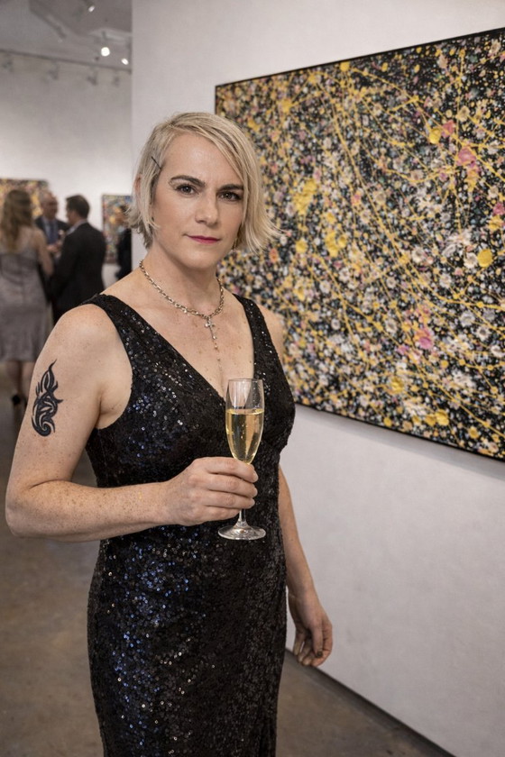 Image 1 of XXL painting by Theresa G. Kaufmann