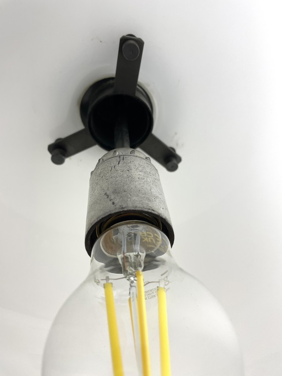 Image 1 of Lampada a sospensione XL Vintage Space Aga Opaline Design