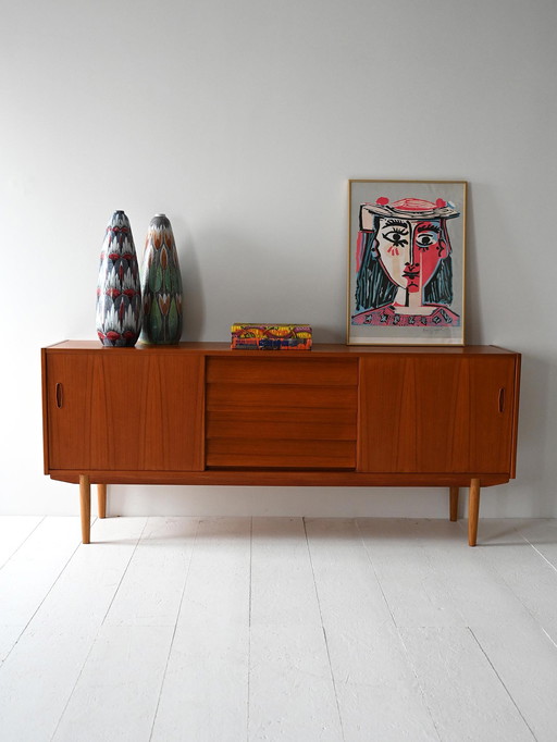 Scandinavian Vintage Sideboard Designed by Nils Jonsson