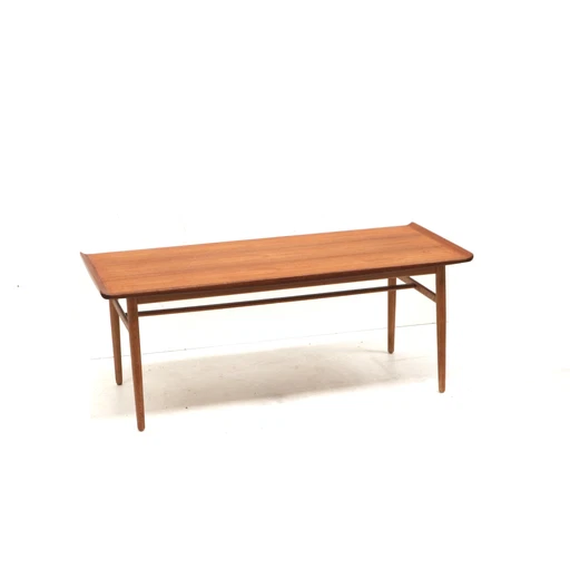 Vintage Teak Coffee Table By Alf Svensson For Tingströms Sweden