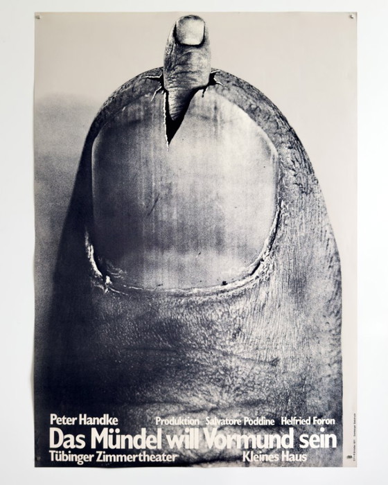 Image 1 of 🎭 Das Mündel will Vormund sein – 1971 – Original A1 Poster by F+R Grindler | Silkscreen | 84 × 59 cm | Germany