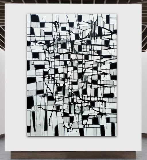 Natia Antadze Abstract Composition XXL