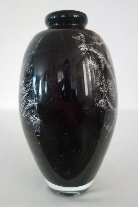 Image 1 of Vaso in vetro soffiato di Raymond Branlé, Biot, Francia