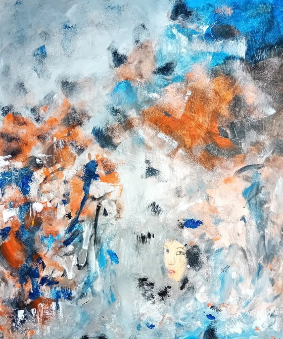 Image 1 of Abstract painting "The Pearl"