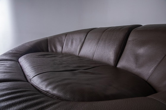 Image 1 of Einzigartiges Cocoon-Sofa aus Büffelleder