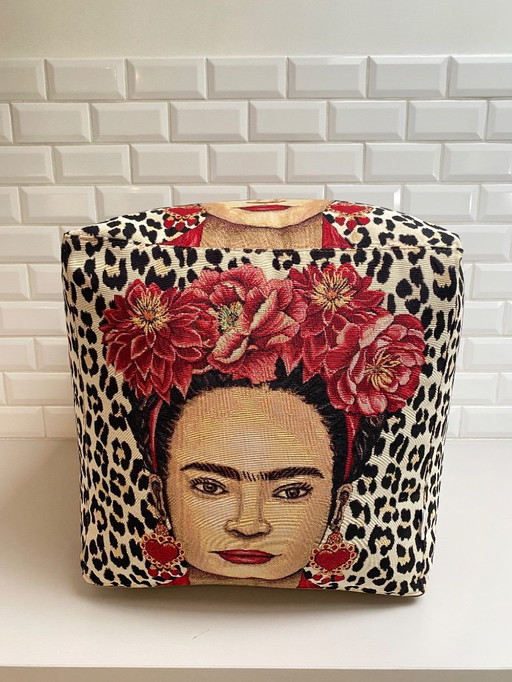 Pouf Frida Kahlo