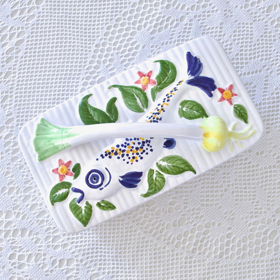 Image 1 of Grote 1960 Collectie Majolica Schramberger Terrine