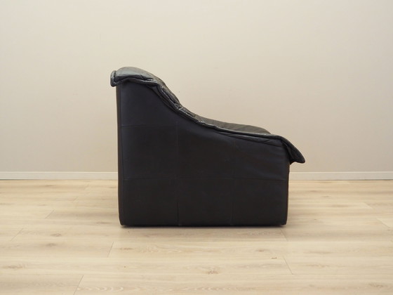 Image 1 of Leren fauteuil, Italiaans ontwerp, jaren 1960, Productie: Italië