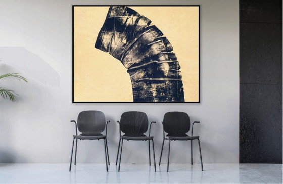 Jürgen Angeler - Black Golden Jet – Dipinti e disegni, Canvas, Abstract (photo 8 of 26)
