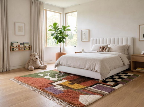 Raro tappeto berbero marocchino fatto a mano, 200 cm x 300 cm – Tappeti, Cotton (photo 6 of 8)