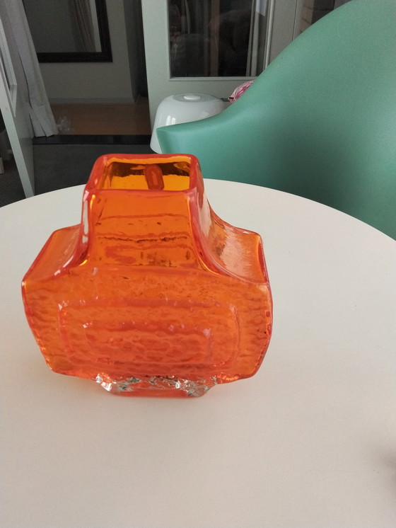 Image 1 of Glas object, oranje