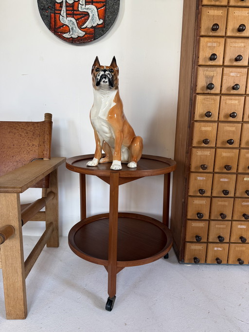 Vintage ceramic Boxer, Italy '60