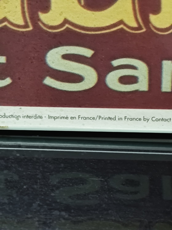 Image 1 of Affiche publicitaire Maïzena vintage 