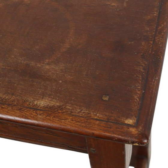 Tabouret ancien en chêne massif, style anglais, XIXe siècle – Wood, Vintage (photo 14 of 19)