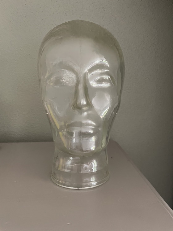 Image 1 of Glazenhoofd 26 cm jaren 70