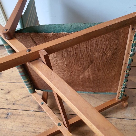 Image 1 of Chaises de plage vintage, Chaises longues