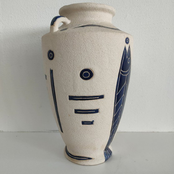 Image 1 of Unieke set aardewerk kruiken vazen (griekse stijl)