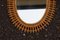 Specchi in rattan attribuiti a Franco Albini, Italia, anni '50-'60, set di 2 (photo 4 of 9)