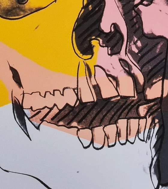 Image 1 of After Andy Warhol, Teschio, 1980s, Lithograph