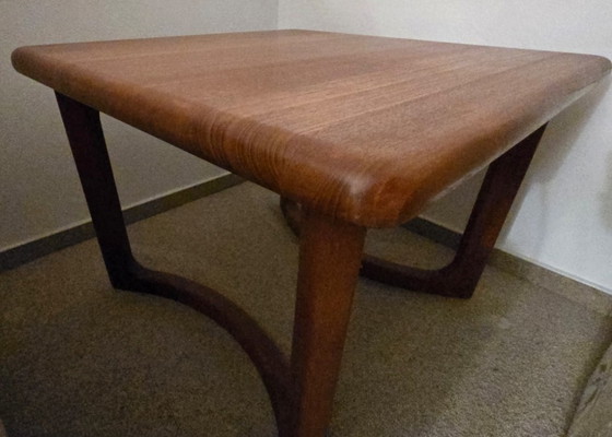 Image 1 of Set da soggiorno e sala da pranzo in teak massello Dyrlund del 1992