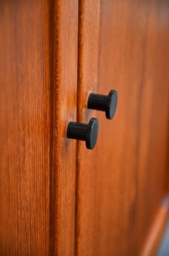 Image 1 of Credenza vintage, cassettiera in teak, stile metà secolo, anni '70, armadio retrò