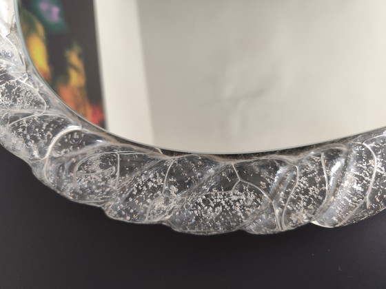 Image 1 of Vintage Space Age spiegel Hillebrand 22 220 | Acryl matglas uit de jaren 70 | Verlicht | Designklassieker

