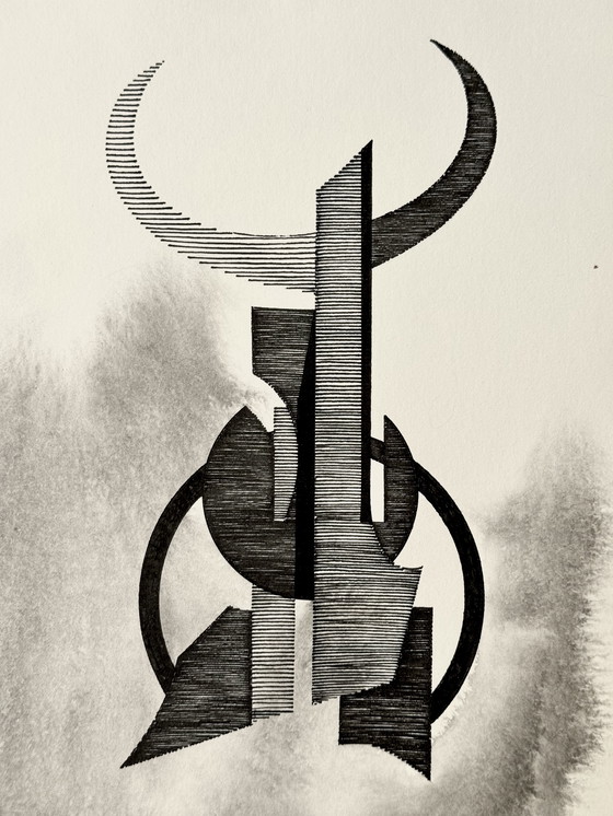 Image 1 of Eugene Eechaut (1928-2019) - Abstraktes Diptychon, 1974
