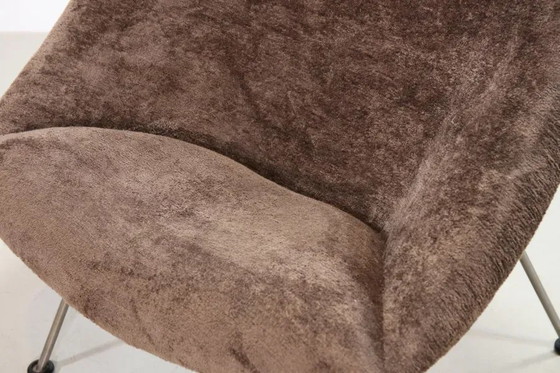 Fauteuil Artifort Oyster modèle F157 par Pierre Paulin, 1950 – Velvet, Design (photo 6 of 14)