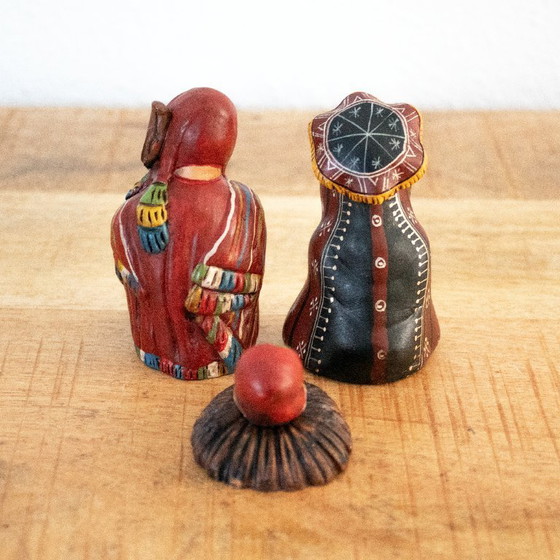 Belén peruano de terracota de 7 piezas hecho a mano – Objetos decorativos, Stone (photo 6 of 11)