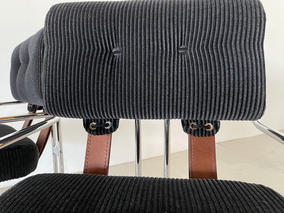 Image 1 of Tucraom Stühle von Guido Faleschini für i4 Mariani, 4 . Satz