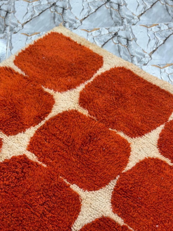 Tapis berbère marocain rare, fait main, 200 cm x 300 cm – Cotton (photo 5 of 6)