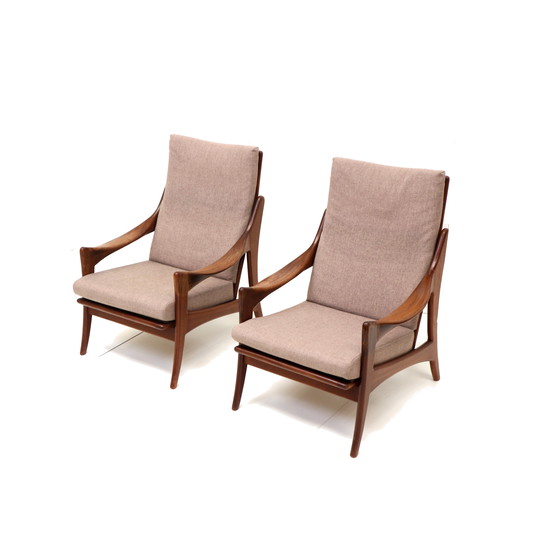 Image 1 of Ensemble de deux fauteuils Vintage de Star Geldermalsen fabriqués dans les années 1960