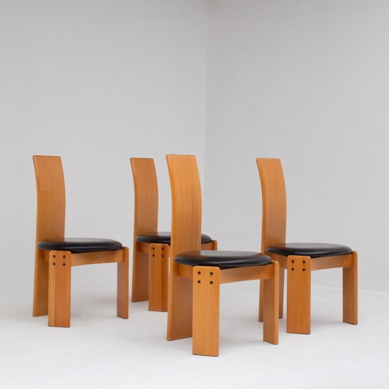 Image 1 of 4er-Set Mario Marenco Esszimmerstühle für Mobil Girgi