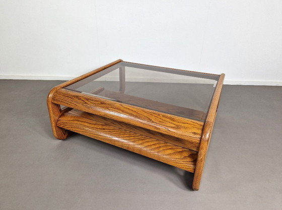 Image 1 of Lou Hodges Coffee Table | Oak | 1970s