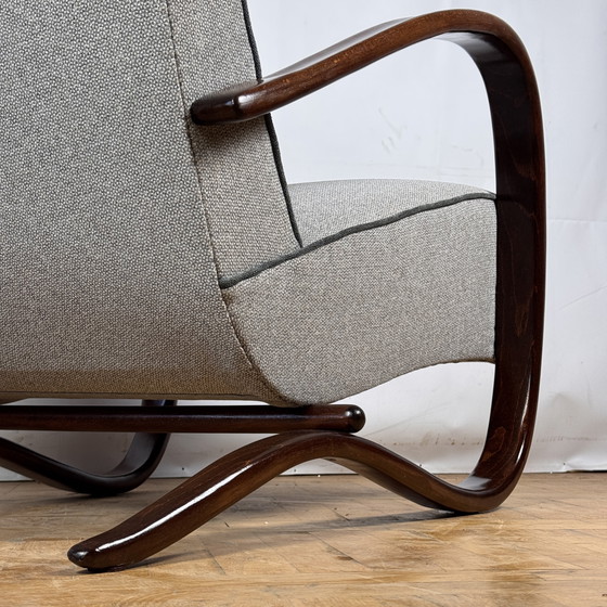 Image 1 of Jindrich Halabala H-269 Fauteuil Art-Déco pour Thonet 1930s