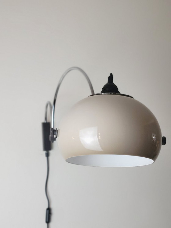 Image 1 of Lampada da parete vintage a doppio arco Van Dijkstra