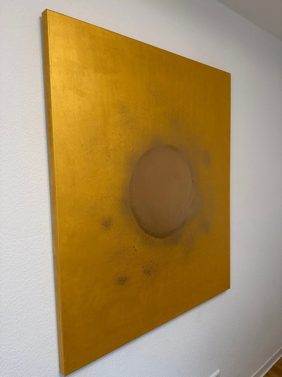 Image 1 of Gold Aura XL — Original Acrylic Painting by Sefer Güngör (Raymann.art)