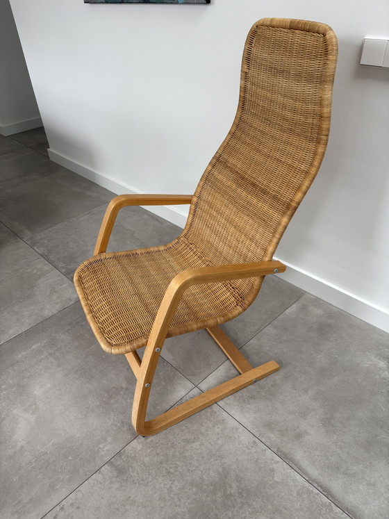 Ikea Öland Fauteuil, Ontworpen Door Yngve Ekström – Rattan, Wood (photo 2 of 5)