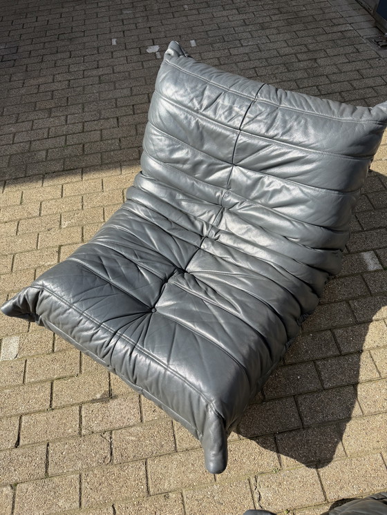 Image 1 of 100% authentic Ligne Roset Togo 3z & 2x 1z in Grey leather