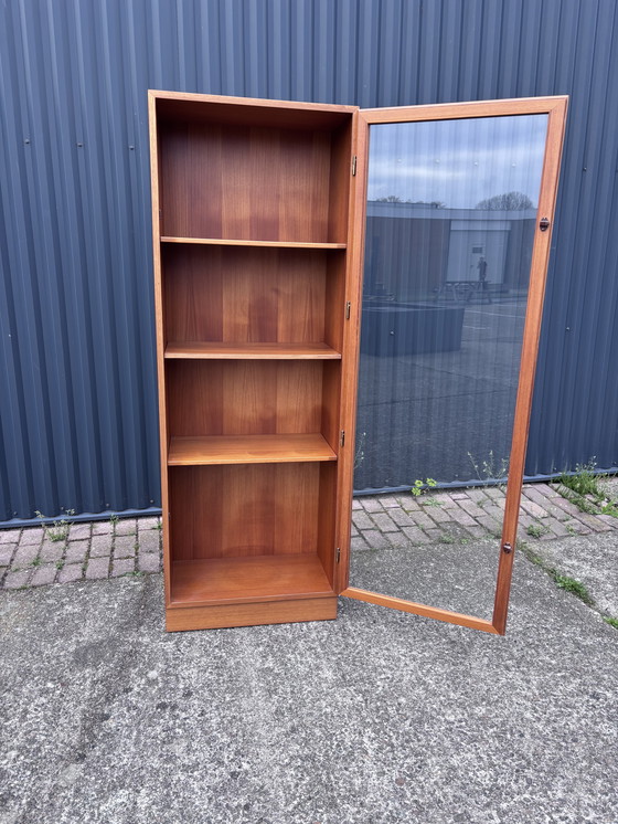 Image 1 of Vintage Teak Vitrinekast Kast